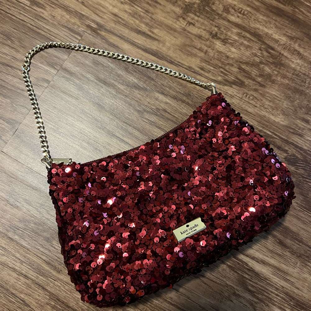 Kate spade sequin shoulder bag